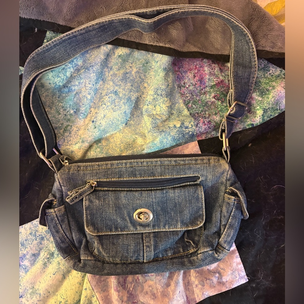 Denim Shoulder Bag